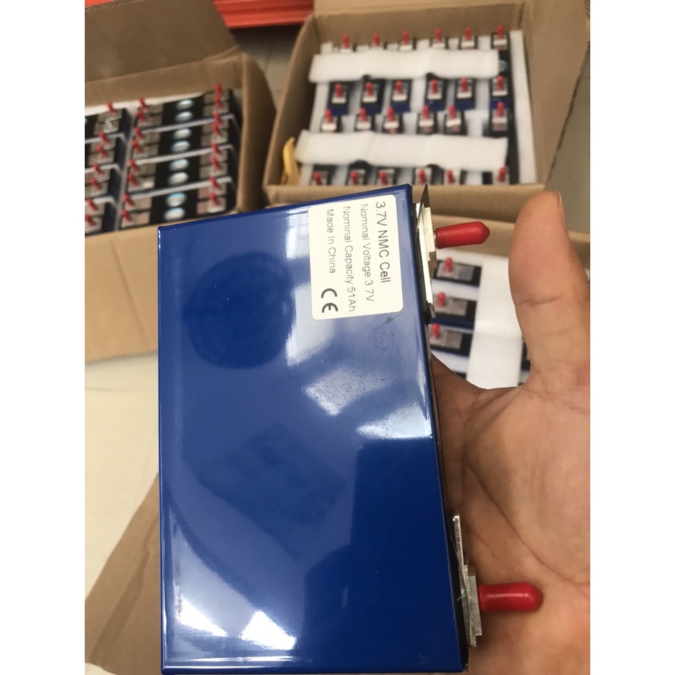 Pin khối Lithium LNMC 3.7V 36V 48V 60V 72V về tự làm BMS nhé