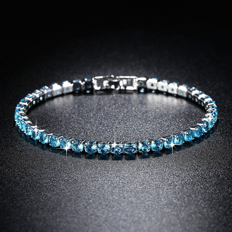 Vòng Đeo Tay Xếp Chồng Lên Nhau Đính Đá Zirconia flgo