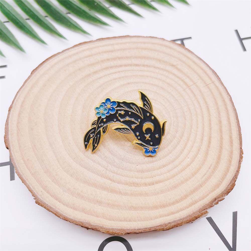Ghim Cài Áo Hình Cá Koi May Mắn Cho Nam Nữ