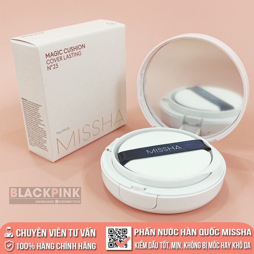 Phấn nước MISSHA M Magic Cushion SPF50+ Hàn Quốc, kiềm dầu tốt, độ che phủ hoàn hảo, thành phần tự nhiên an toàn cho da | BigBuy360 - bigbuy360.vn