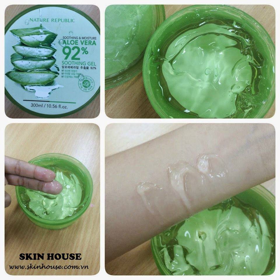 Sẵn -Gel Lô hội Soothing & Moisture Aloe Vera Nature Republic- Skinhouse