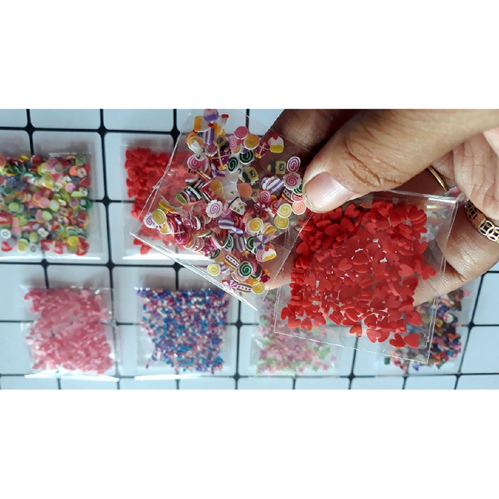 Cốm Làm Slime - Combo 8 gói