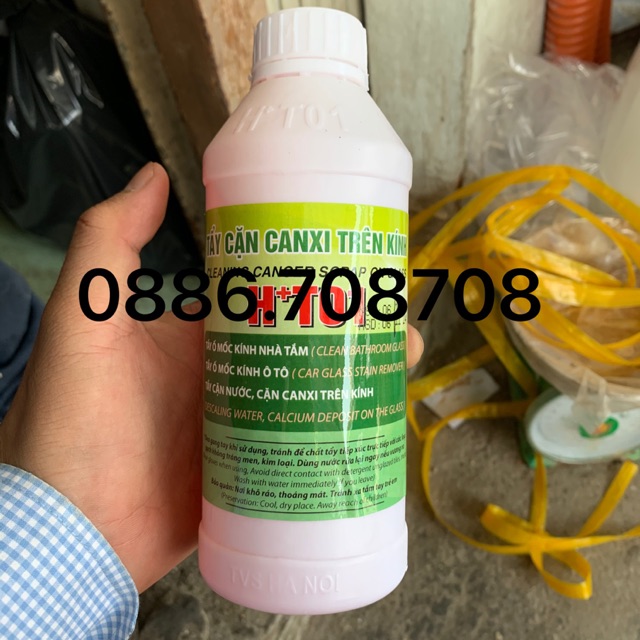 [Mã 256FMCGSALE giảm 8% đơn 500K] Nước tẩy kính ố,mốc,canxi Ht01 500ml