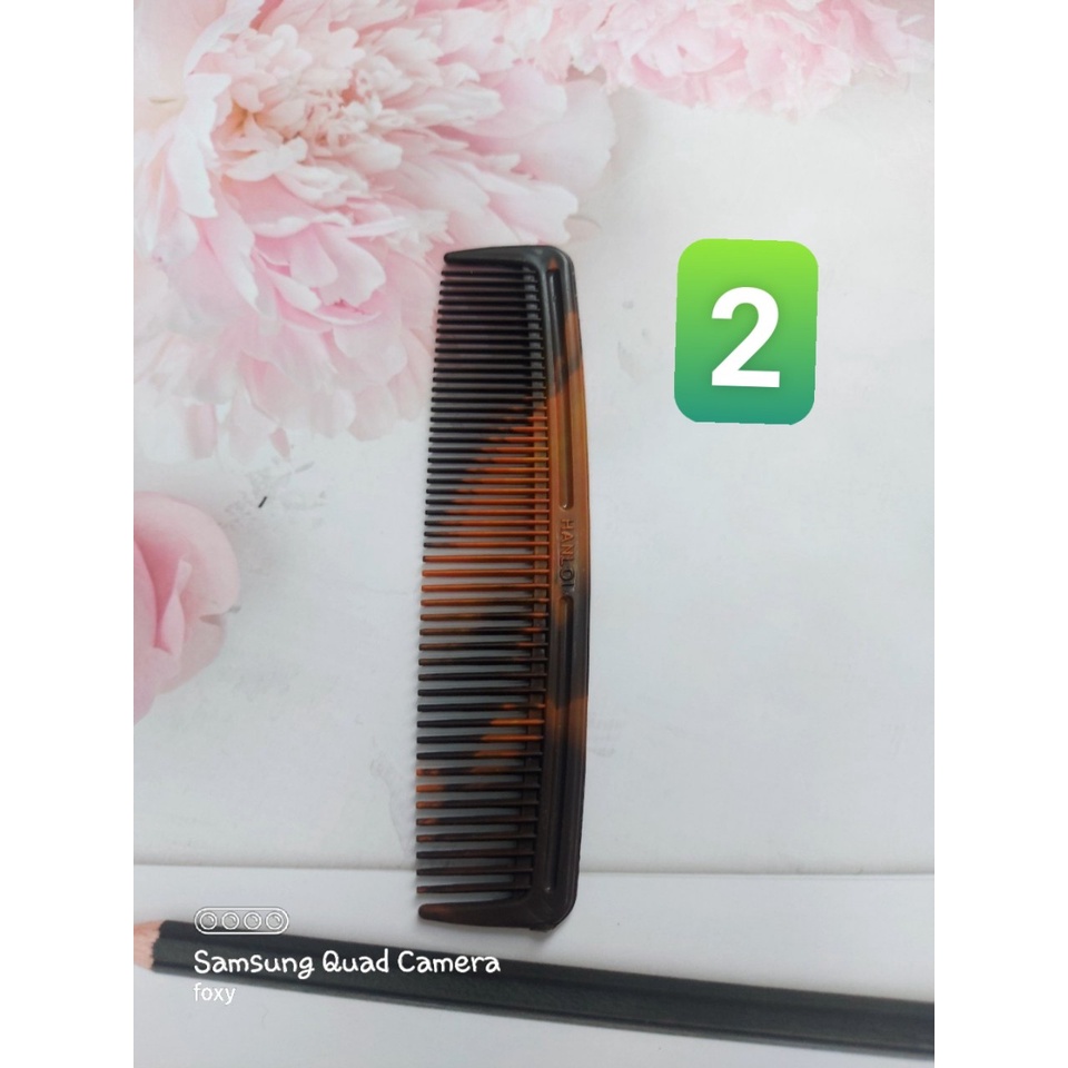 1 Cây lược nhựa bỏ túi  12 cm
