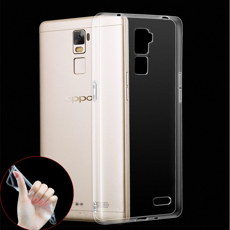 Ốp Silicon Oppo R7 Plus (Trong suốt)