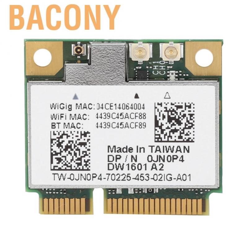 Thẻ mạng không dây Bacony 7Gbps Bluetooth 4.0 2 kênh 2.4/5G dành cho Qualcomm QCA9005