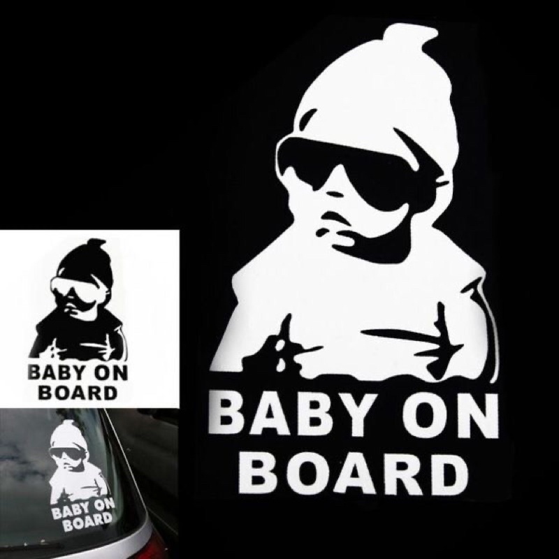 Sticker Decal Dán Xe Ô tô Baby On Board