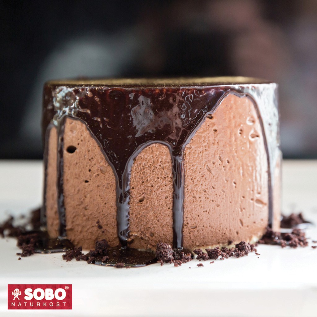 Bột làm mousse hữu cơ vị socola Sobo 77g