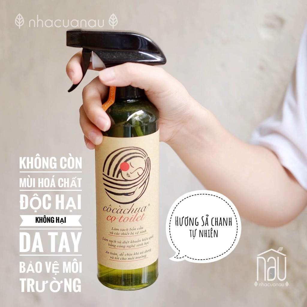 [Chai 500ml] Dung dịch giặt rửa Cô cà chua công nghệ làm sạch sinh học an toàn cho gia đình thân thiện môi trường