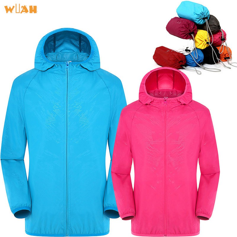 Áo Khoác Thể Thao Unisex Chống Nước Chống Tia UV Mau Khô