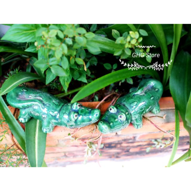 Cá sấu gốm