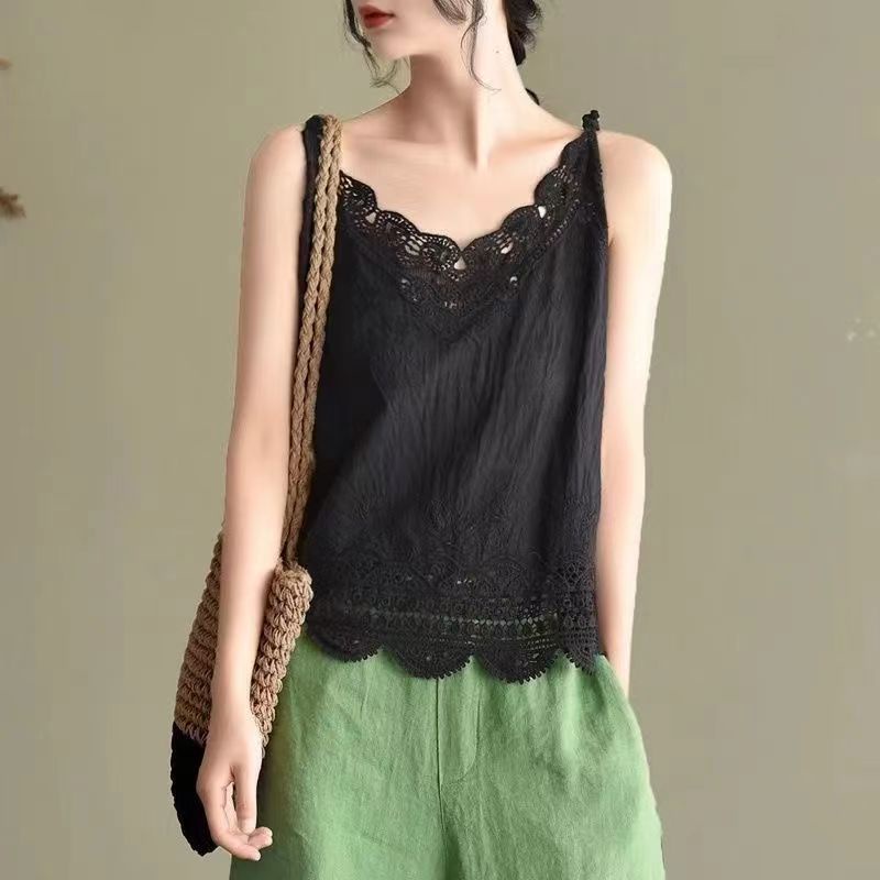 Áo balo nữ basic - phong cách mùa hè năng động / ÁO CROPTOP BA LỖ NGƯỢC entyty