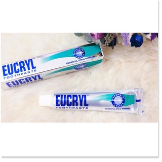 Kem Đánh Răng Làm Trắng Răng Hương Bạc Hà EUCRYL Tooth Paste