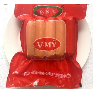 Túi xúc xích việt mỹ đná 500g 10 cây
