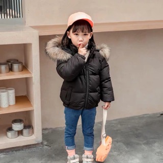 Khoác Phao mũ Lông xịn sò.