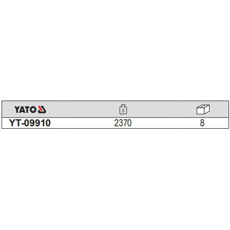 Đồ Nghề Yato Balan. Súng gõ rỉ, đánh vẩy hàn 1/4 inch Yato YT-09910