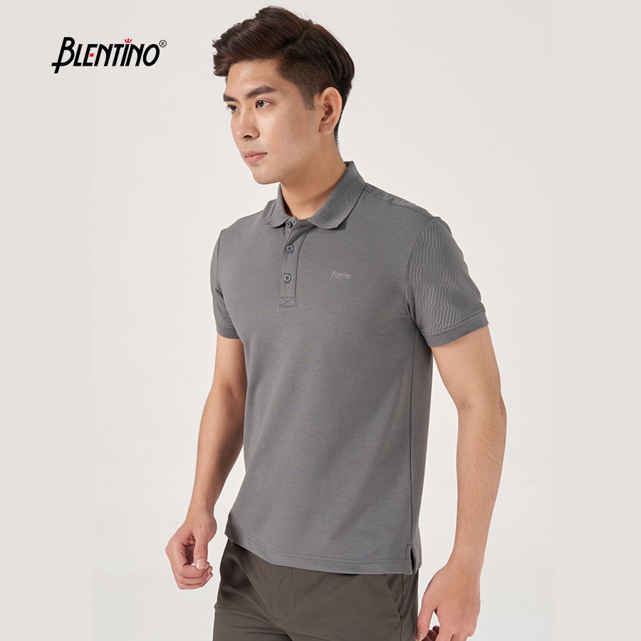 Blentino Áo polo thời trang nam, form dáng basic PL1121