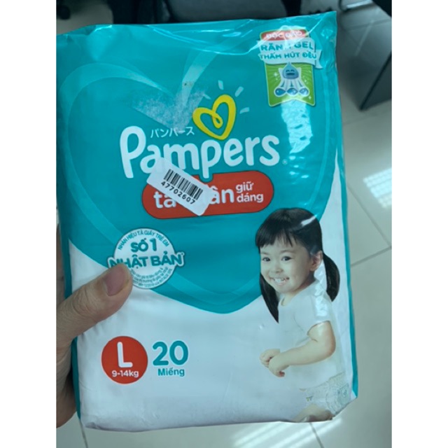 Tã dán/Tã quần Pamper M66/M60/M40/L36+