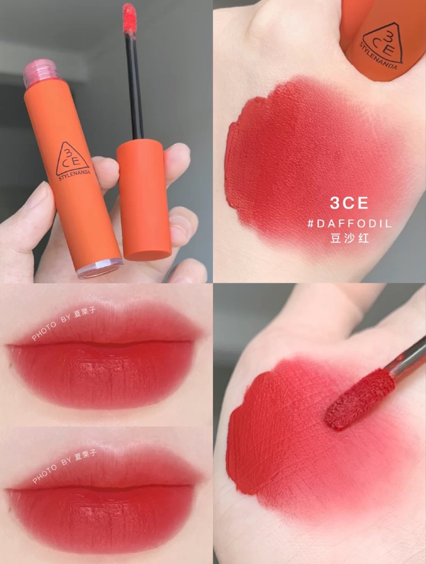 [New arrival] 100% genuine super hot red velvet 3CE makeup lipstick