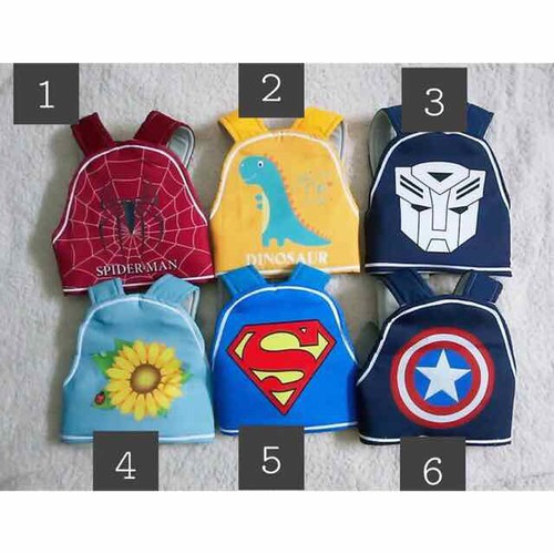 Đai xe máy Royal dạng balo, có chốt chắc chắn, an toàn cho bé yêu, hàng đẹp