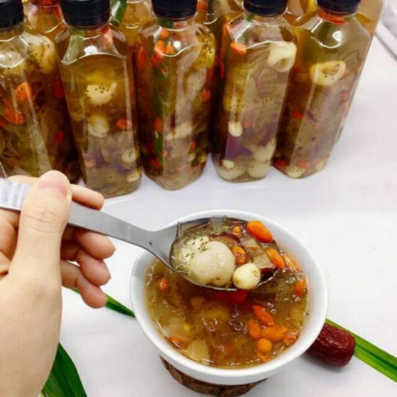 COMBO 10 set chè dưỡng nhan 13 vị 450g - tặng kèm 10 túi táo