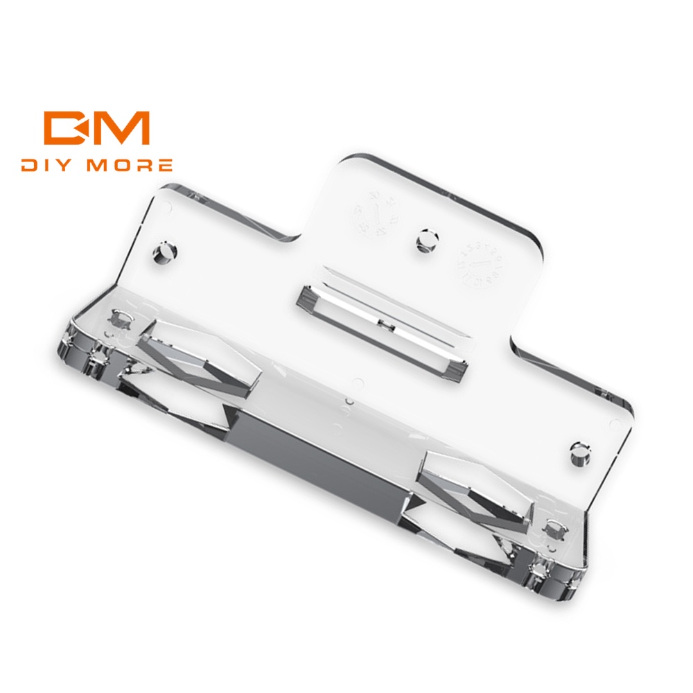 DIYMORE Đế Pha Lê Trong Suốt Phụ Kiện Cho Mẫu Vật Dụng TR16 Diy