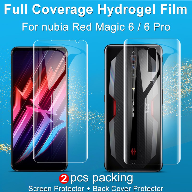 Miếng Dán Bảo Vệ Màn Hình Imak Hydrogel Cho Nubia Red Magic 6 / Red Magic 6 Pro Lưng