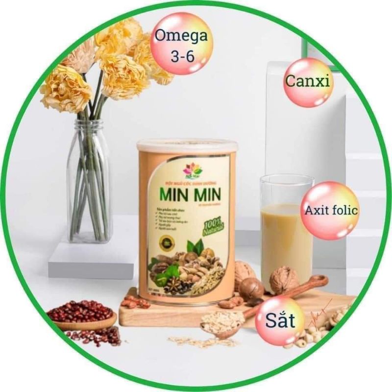 ngũ cốc lợi sữa minmin