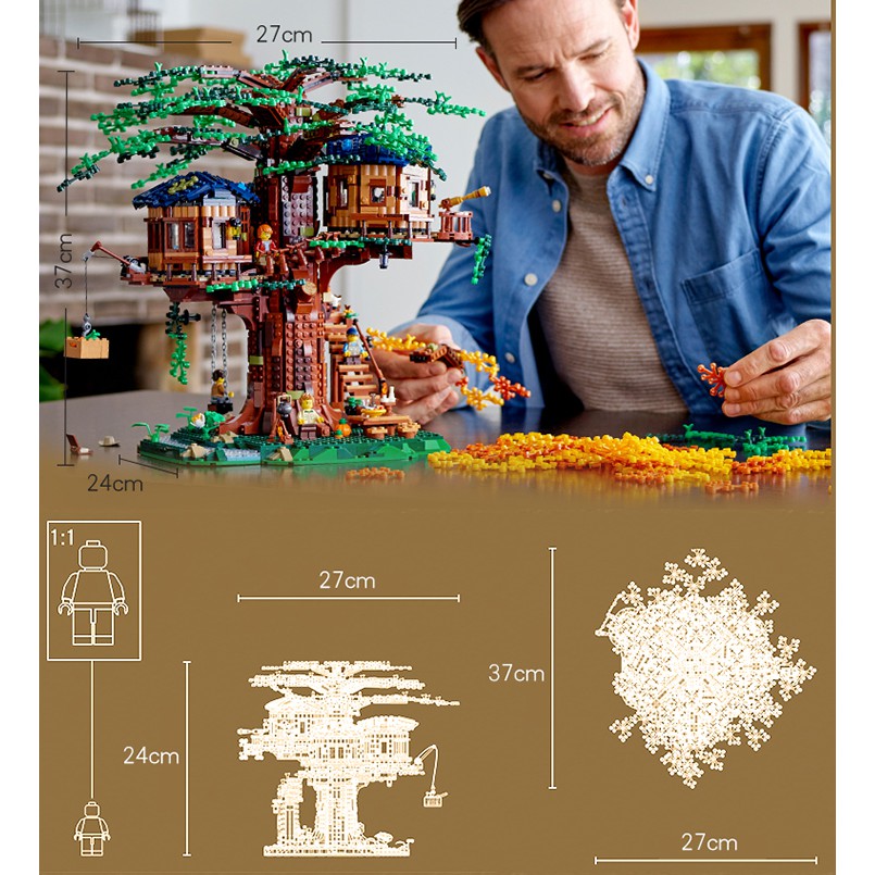 LEGO IDEAS - Ngôi nhà trên cây 21318