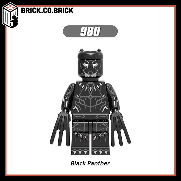 Đồ Chơi Lắp Ráp Avengers Infinity War Mô hình Minifigure Biệt đội báo thù Xếp hình Siêu Anh Hùng Red Skull X0221