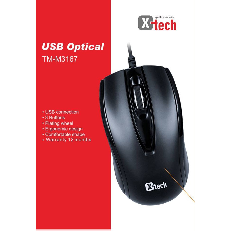 Chuột có dây X -TECH TM - M3167  USB