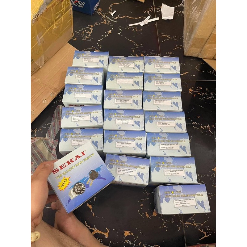 Bộ Ổ Khoá SENKAI chính hãng cho Xe Wave / Dream