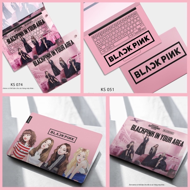Skin Dán Laptop - Mẫu.Skin.Black.Pink.Dành cho tất cả các dòng Laptop