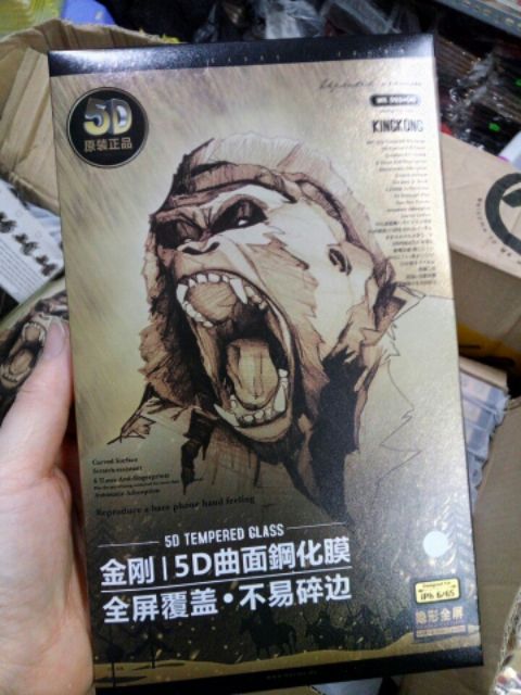 Dán kính 5D kingkong Full màn chống nhìn trộm cho IPhone