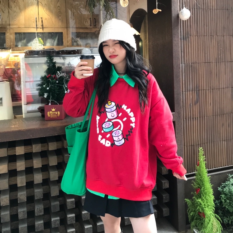 Áo Sweater Pin năng lượng