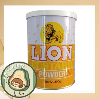 Bột sư tử/ bột trứng lion custard powder - lon 300gr