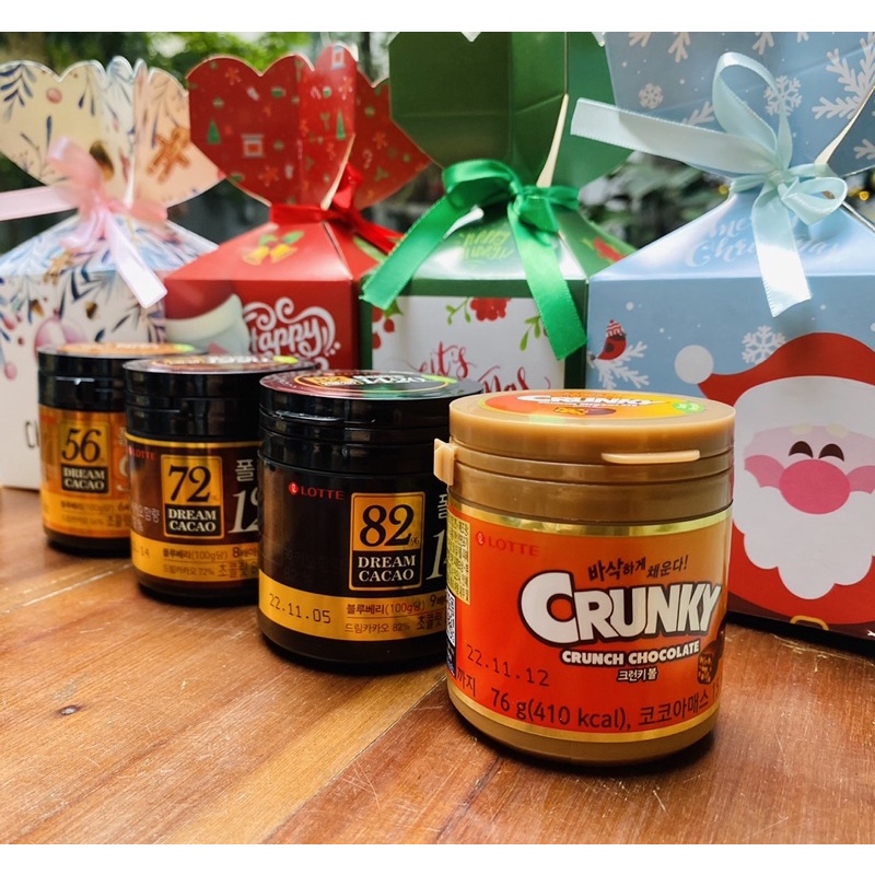 [Christmas Gift] Kẹo chocolate Dream Cacao phiên bản hộp quà Giáng Sinh
