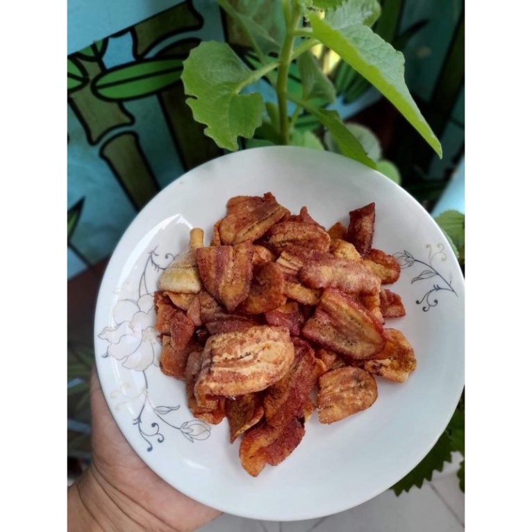 ⚡️Freeship⚡️ Chuối Sấy Gia Lai Không Đường 500gr giòn ngon (Chất lượng cao)