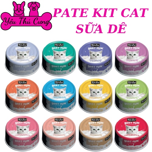 PATE KIT CAT SỮA DÊ GOAT MILK CHO MÈO-YÊU THÚ CƯNG SHOP
