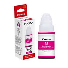 Mực In Canon GI-790 Magenta  Cho Máy In G1000, G2000, G3000, G1010, G2010, G3010 - Hàng Chính Hãng