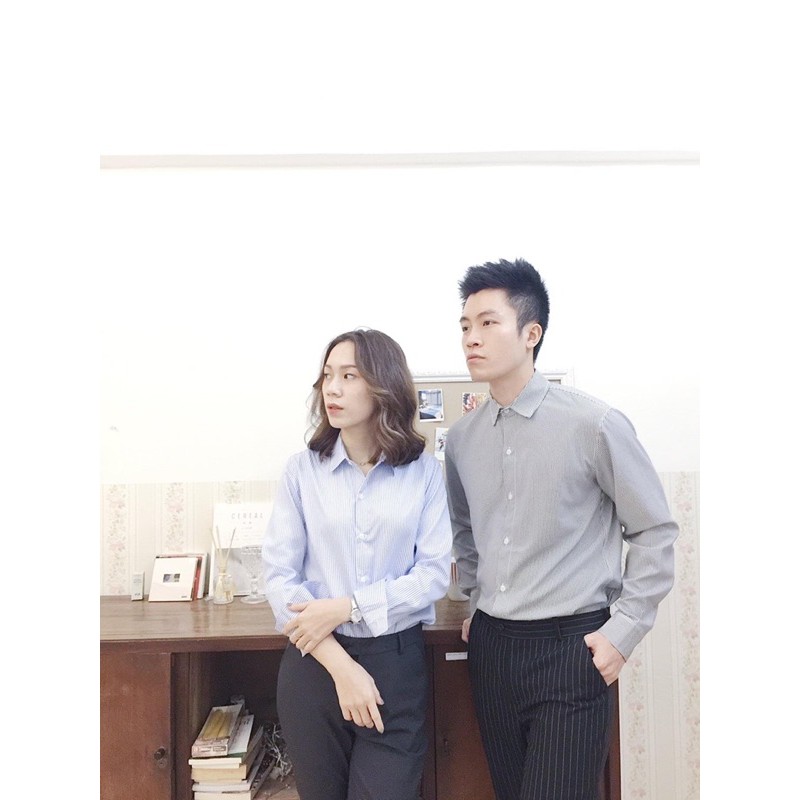 Áo sơmi nam nữ - Basic Cotton Shirt | BigBuy360 - bigbuy360.vn