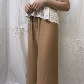Quần ống rộng chất đũi tơ mát!!