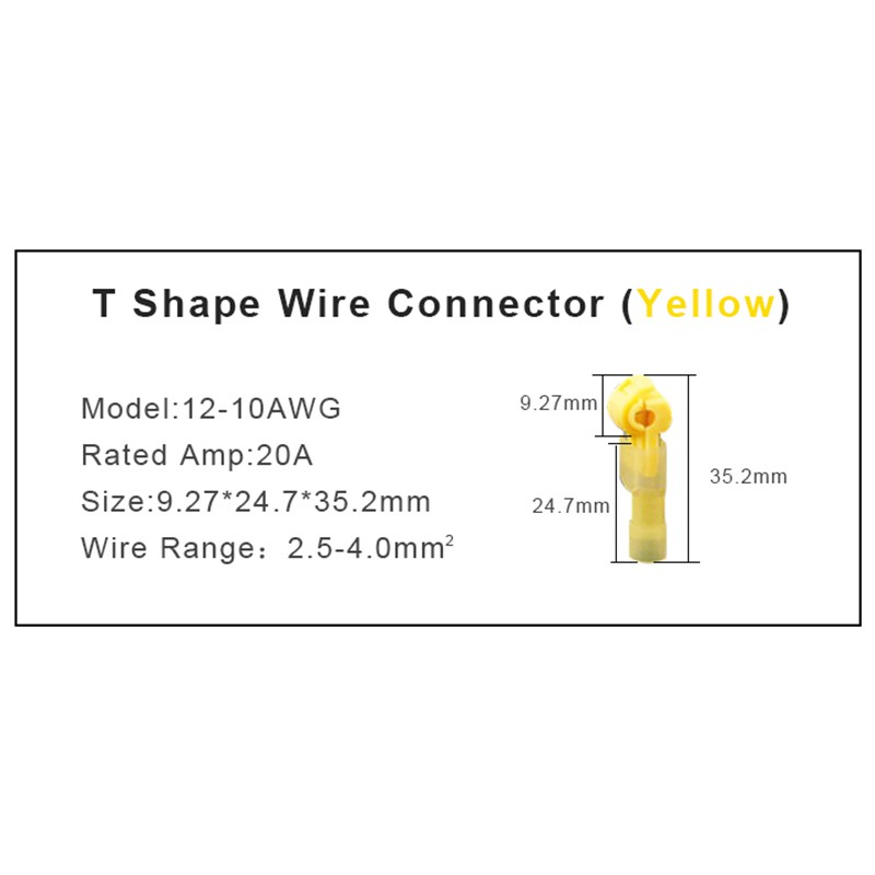 Set 50 Đầu Nối Dây Điện Chống Thấm Nước