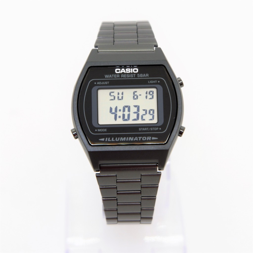 Đồng hồ Casio Điện tử B640WB-1ADF🔥 𝓢𝓲ê𝓾 𝓗𝓸𝓽 🔥 Màu đen - Dây kim loại - Dành Cho Cả Nam Và Nữ ( Unisex )