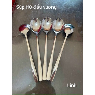 Thìa súp Inox HQ cán vuông