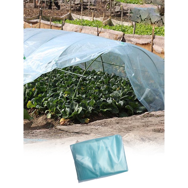 Tấm Phim Nhựa Polyethylene Cách Nhiệt Chống Tia Cực Tím 2 * 8m Đa Năng Cho Nhà Kính