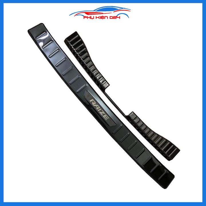 Ốp chống trầy cốp Raize 2021-2022-2023-2024 thép không gỉ vân Cacbon/Titan/Inox chống trầy bảo vệ xe