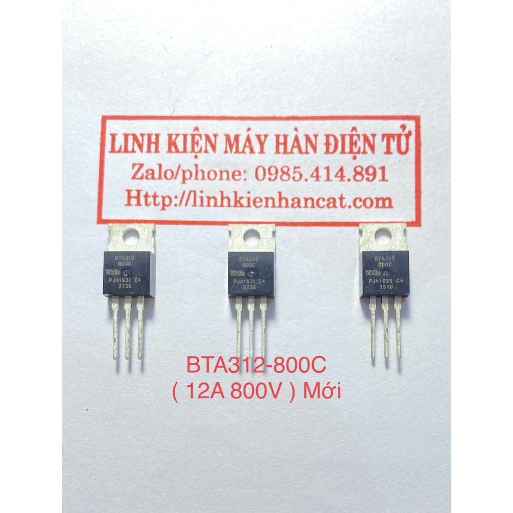 Triac BTA312-800C ( 12A 800V ) Mới