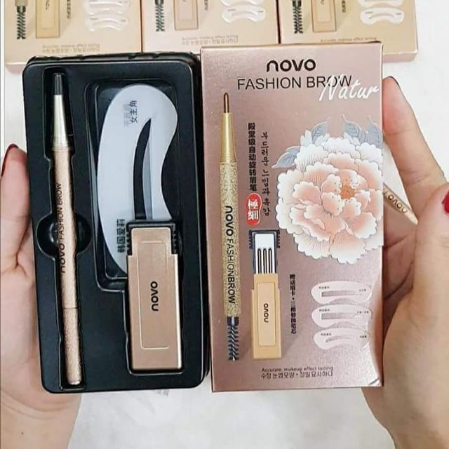Bộ khuôn kẻ vẽ lông mày