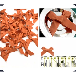 SET 100 NƠ RUY BĂNG TRANG TRÍ KÍCH THƯỚC 3,5cm BẰNG VẢI LỤA SATIN